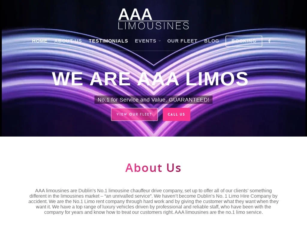 Dublins 5 Insider-Approved Limo Services That Locals Actually Use 2026 AAA limousines