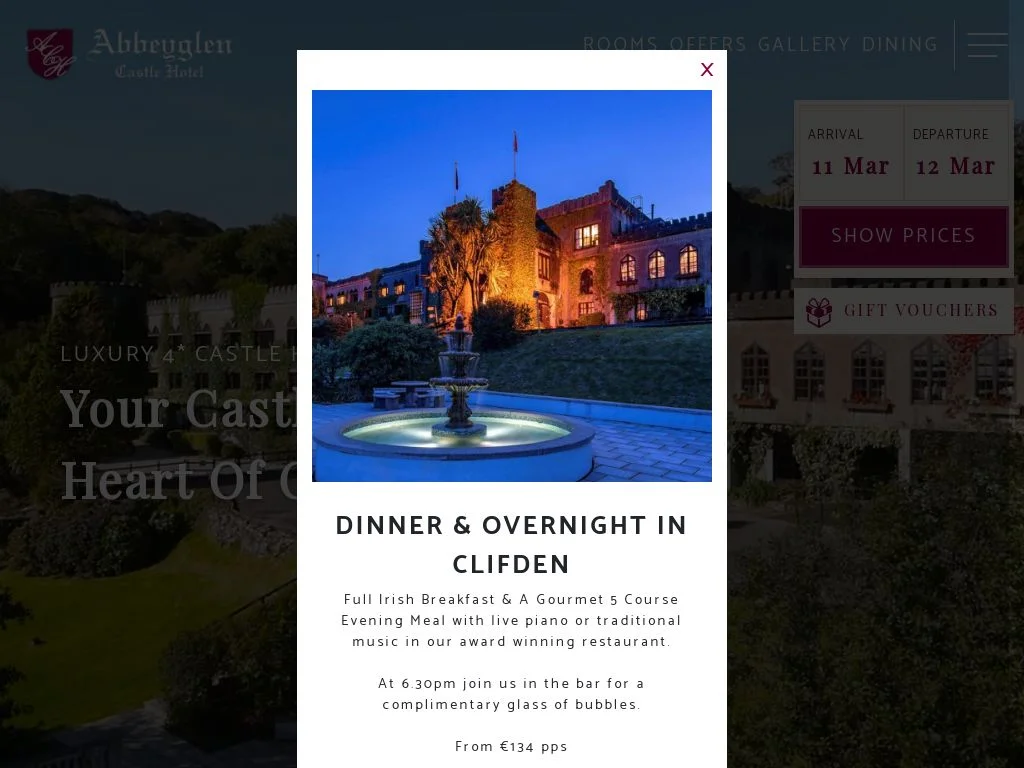 Best Spa Resorts In Ireland: Unforgettable Spa Escapes (2026, Handpicked Havens) Abbeyglen Castle Hotel