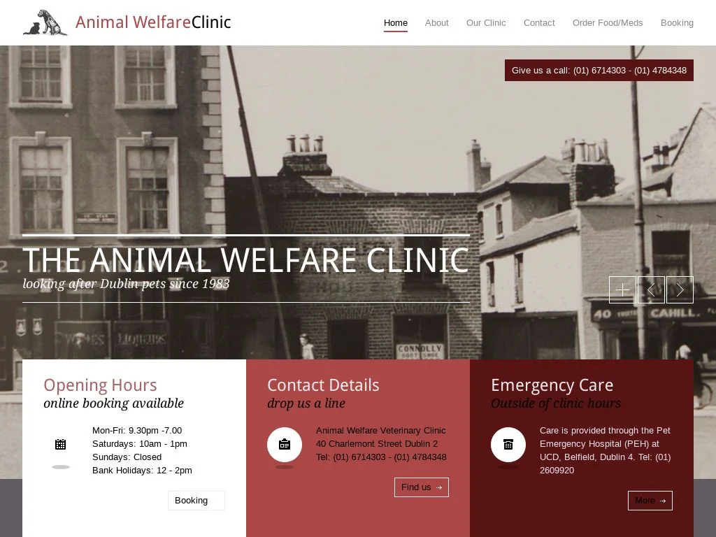 Vets Dublin (2026 Guide) Animal Welfare Veterinary Clinic