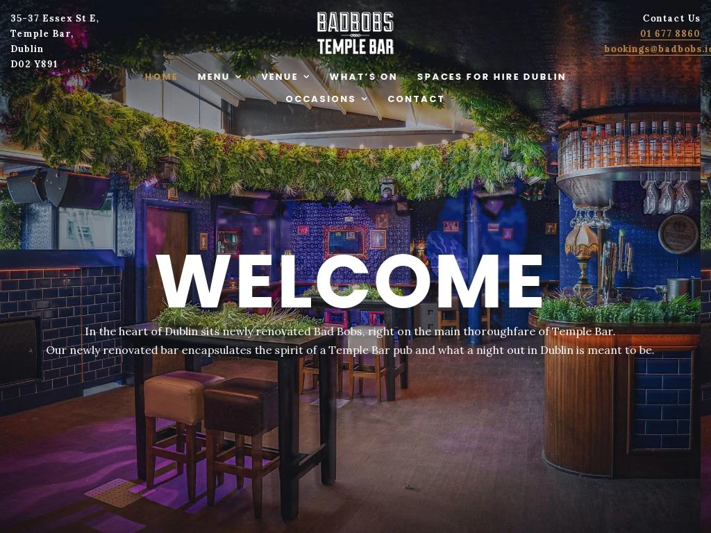 Best Whiskey Bars in Dublin: Your Expert-Verified 2026 Guide (Hidden Gems & Tasting Notes!) Bad Bobs Temple Bar