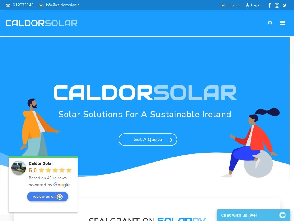 Best Solar Panel Companies in Ireland 2026 Caldor Solar