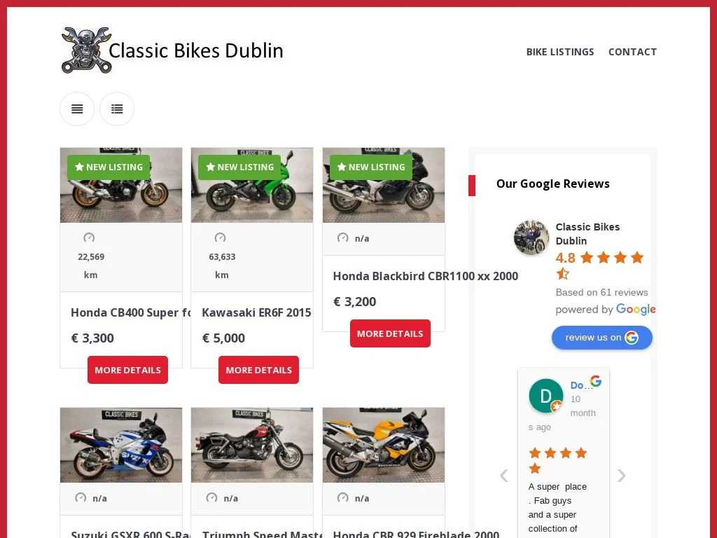 Top Motorcycle Dealerships in Dublin: Where Quality Meets Passion (Editors Choice 2026) Classic Bikes Dublin