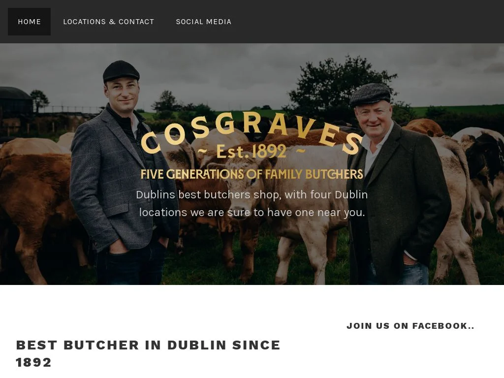 Best Butcher Shops in Dublin: Top Choices for Quality Meats (2026 Edition) - Locals Favourites & Hidden Treasures Cosgraves Butchers