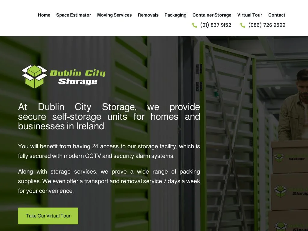 10 Dublin Storage Units Locals Trust (Plus Hidden Costs to Avoid in 2026) Dublin City Storage Limited