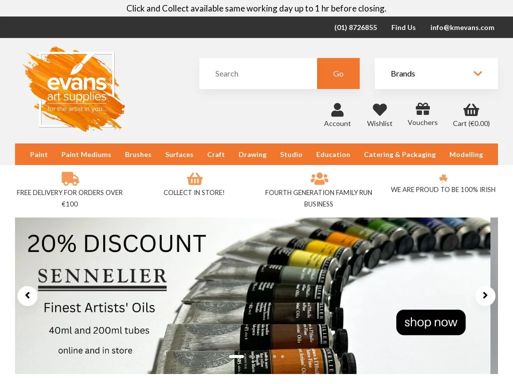 Best Art Supply Shops in Dublin: Complete 2026 Guide (Artist-Tested + Local Secrets) Evans Art Supplies