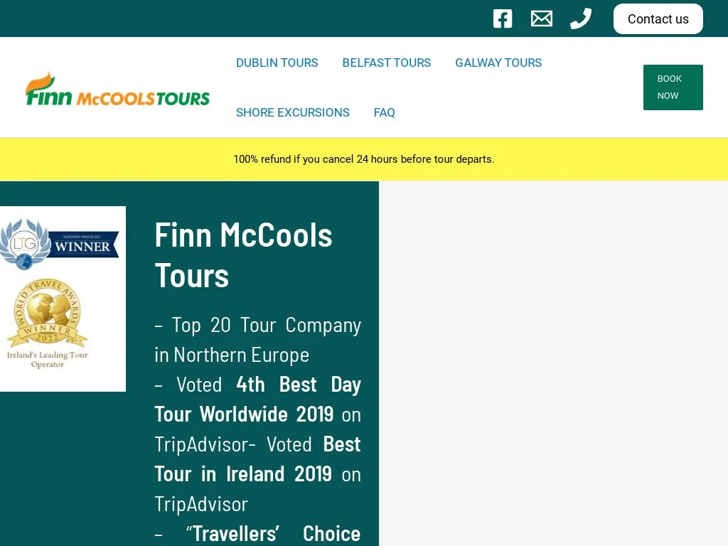 Best Dublin Tour Companies in 2026: 7 Local-Approved Options (Expert Price Guide + Booking Tricks) Finn McCools Tours