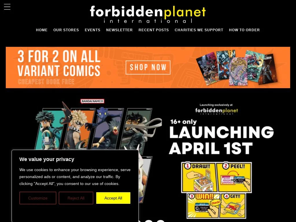 Anime Shops Dublin (2026 Guide) Forbidden Planet International Dublin