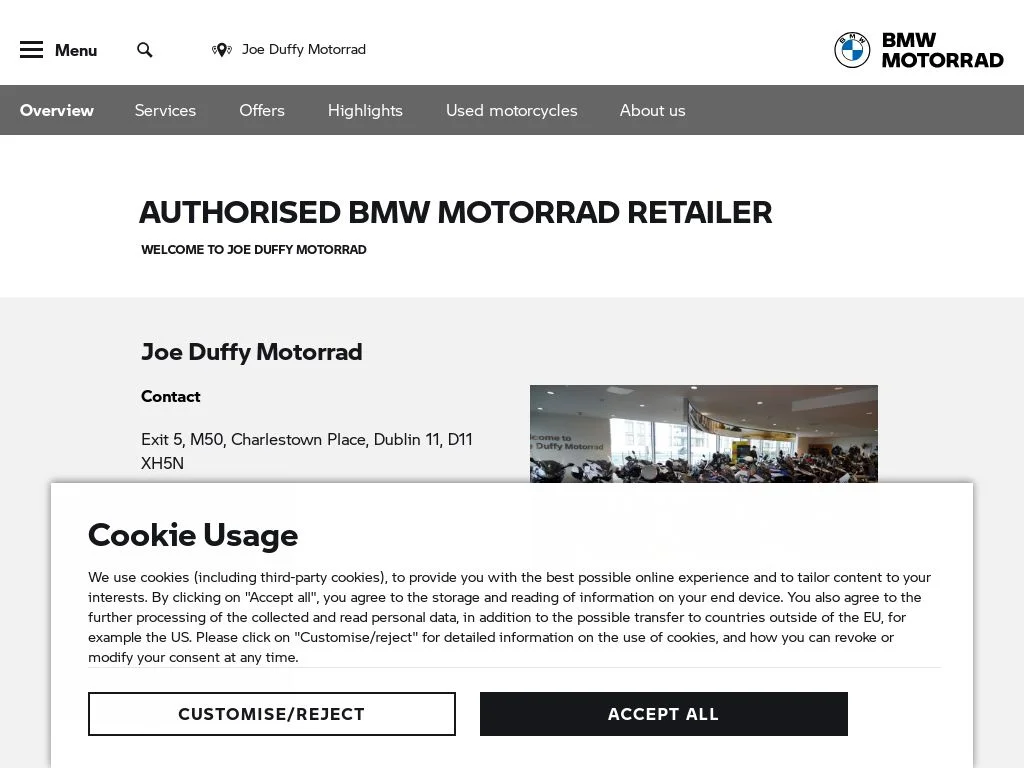 Top Motorcycle Dealerships in Dublin: Where Quality Meets Passion (Editors Choice 2026) Joe Duffy Motorrad
