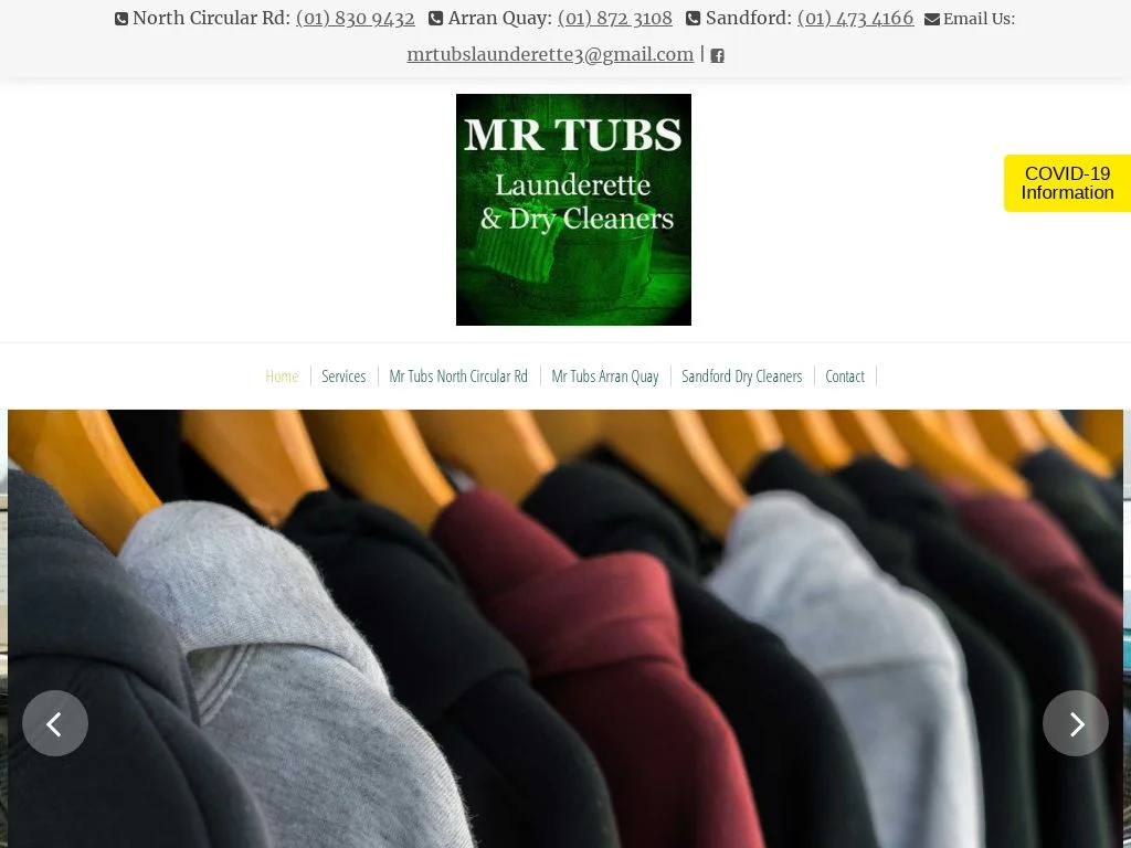 Where Dubliners Trust Their Wedding Suits & Cocktail Dresses 2026 Mr Tubs Launderette & Dry Cleaners