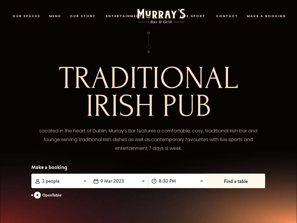 Handpicked Irish Pubs in Ireland: 2026 Locals Guide (With Live Music Schedule) Murray’s Bar