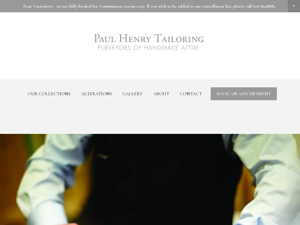 Tailors in Dublin: Alterations & Made-to-Measure Worth the Appointment Paul Henry Tailoring