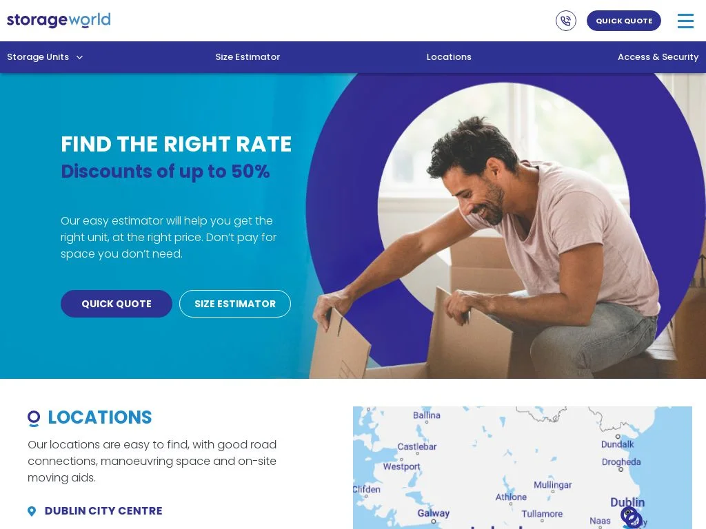 10 Dublin Storage Units Locals Trust (Plus Hidden Costs to Avoid in 2026) Storage World Self Storage Units