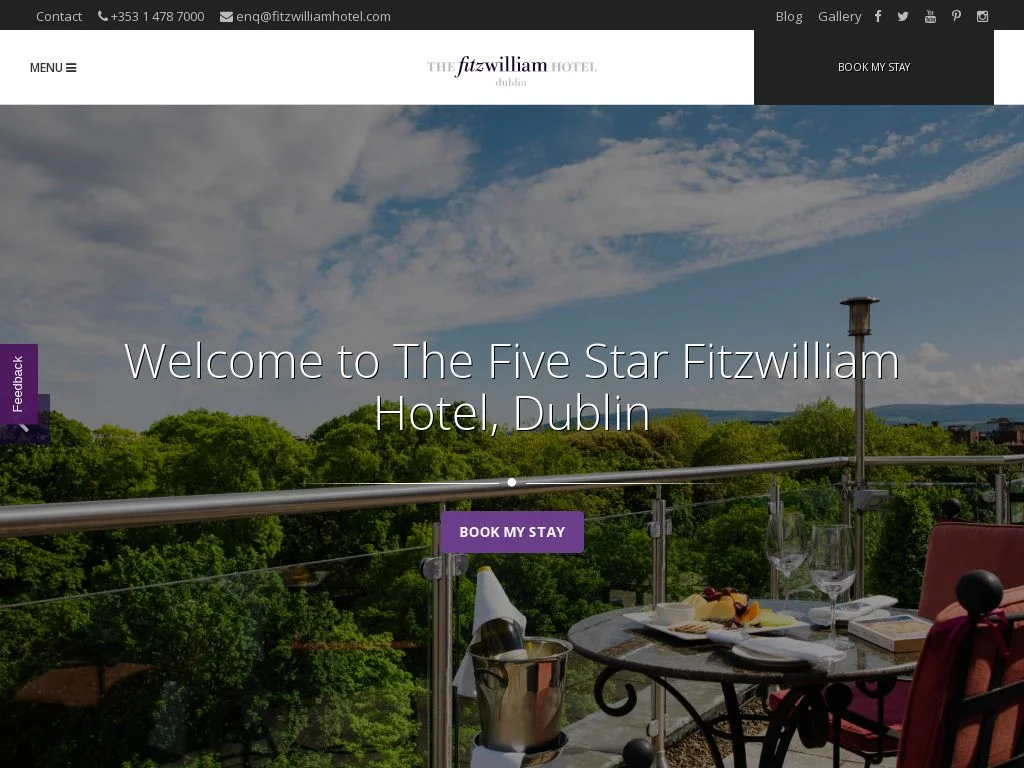 Dublins BEST Hotel Bars You MUST Visit (Award-Winning Curated Collection for 2026) The Fitzwilliam Hotel Dublin
