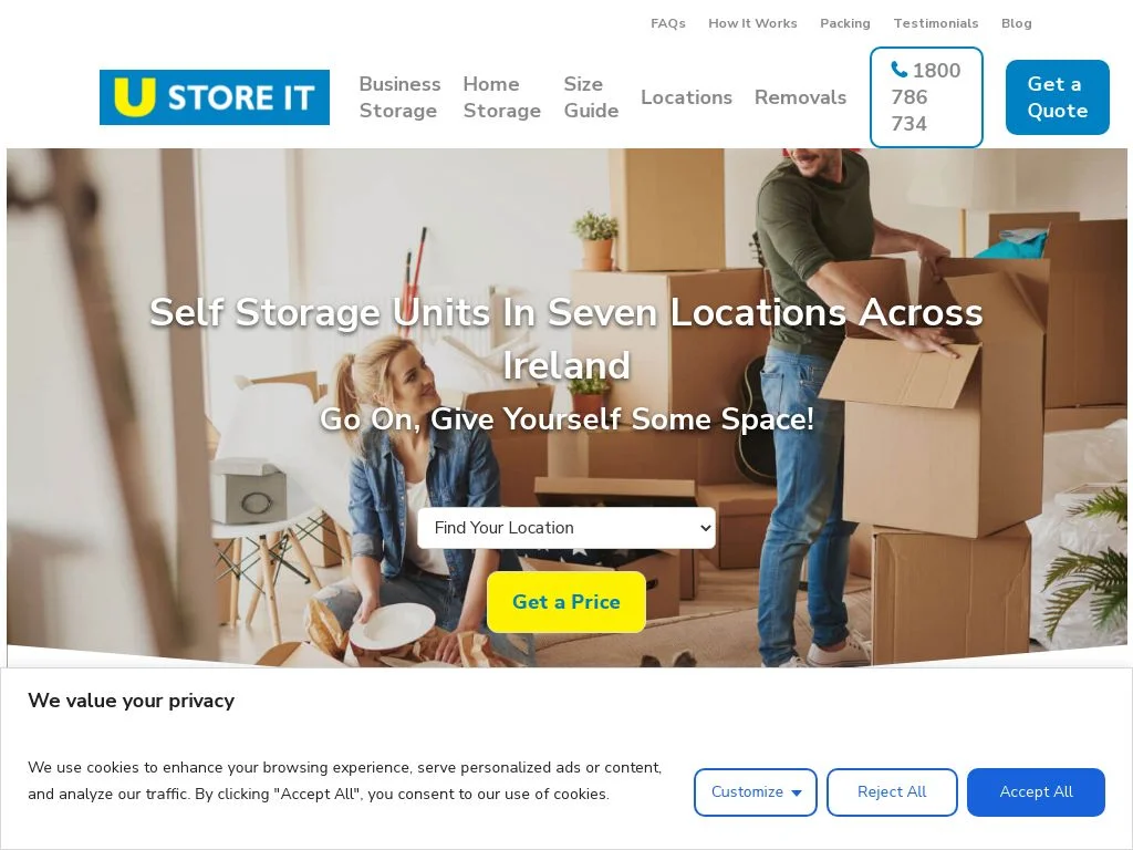 10 Dublin Storage Units Locals Trust (Plus Hidden Costs to Avoid in 2026) U STORE IT Self Storage M50