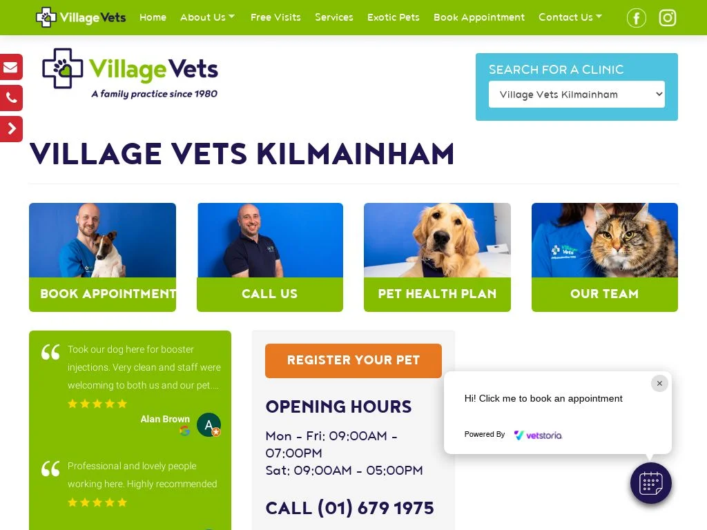 Vets Dublin (2026 Guide) Village Vets Kilmainham