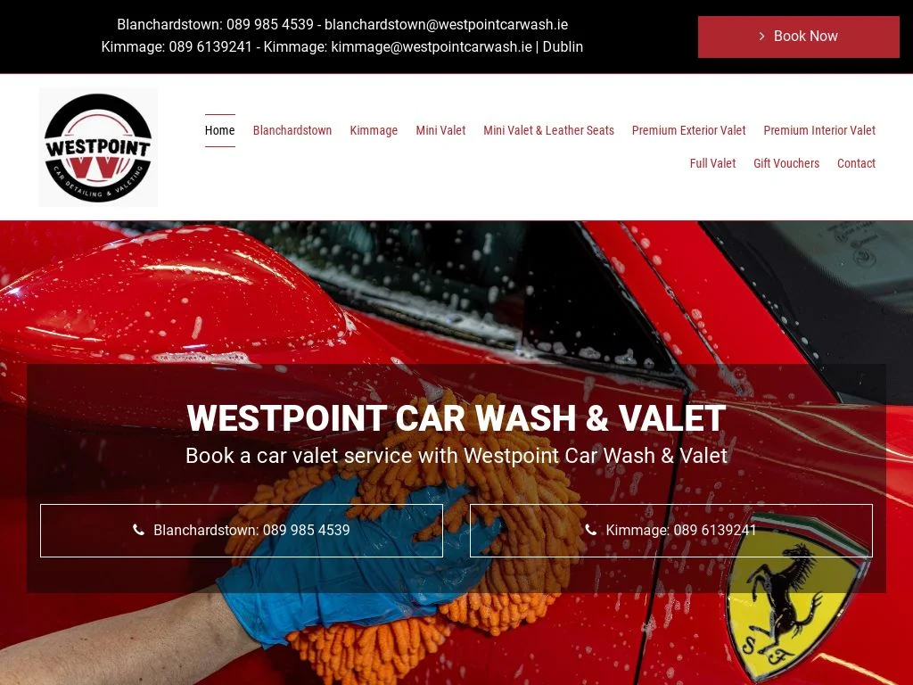 Best Car Valet Services Dublin 2026: Award-Winning Detailing Revealed (Expert-Verified Pricing Guide) Westpoint Car Wash & Valeting