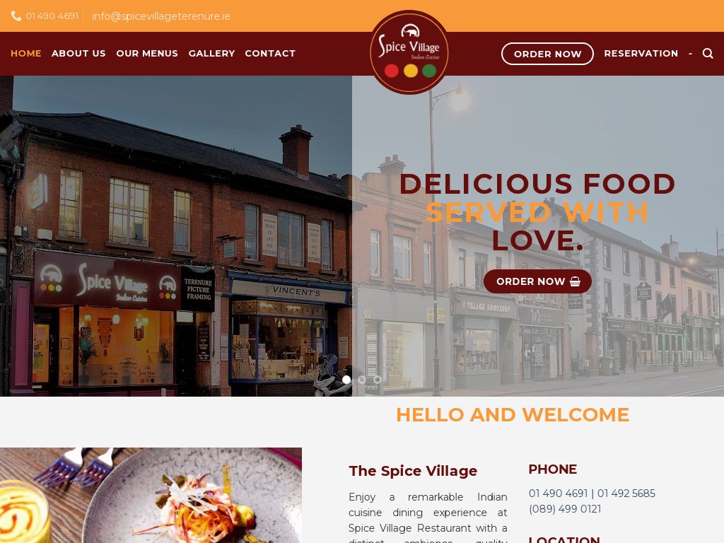 Spice Village Indian Restaurant | Terenure | Dublin