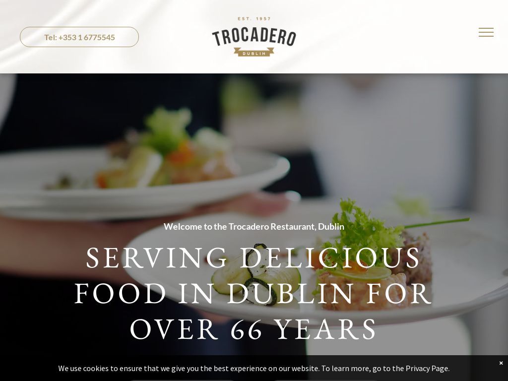 Trocadero Restaurant Dublin