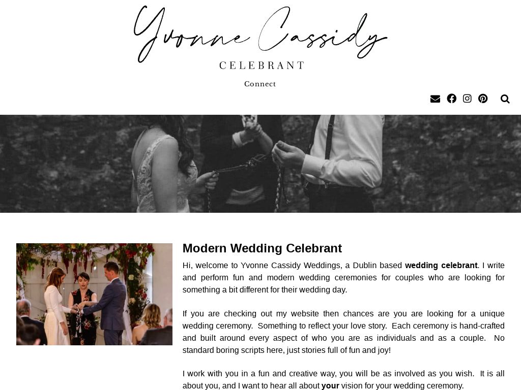Yvonne Cassidy Weddings: Celebrant & Registered Solemniser